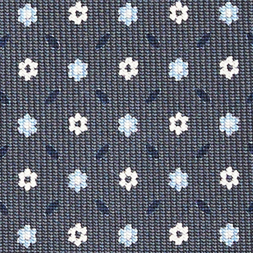 DARK GREY SARTORIAL CLASSIC SILK TIE