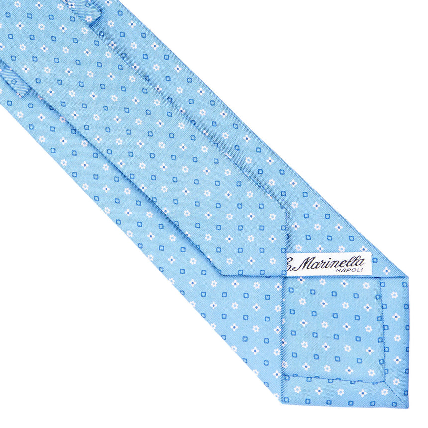 LIGHT BLUE SARTORIAL CLASSIC SILK TIE
