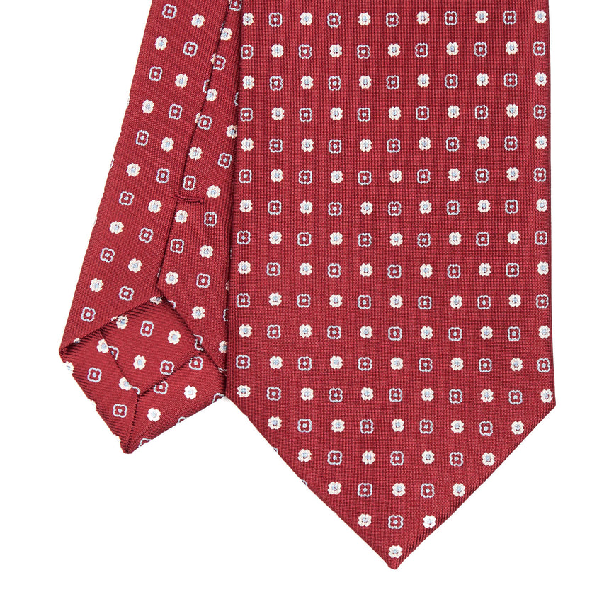 BURGUNDY SARTORIAL CLASSIC SILK TIE