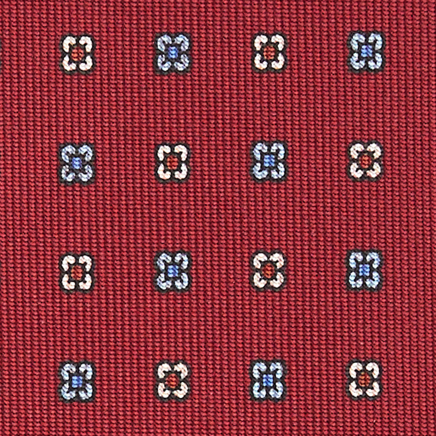 BURGUNDY SARTORIAL CLASSIC SILK TIE