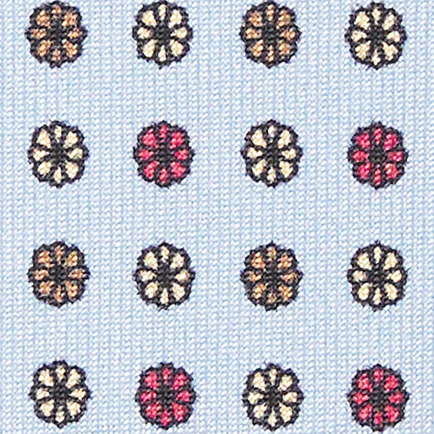 LIGHT BLUE SARTORIAL CLASSIC SILK TIE