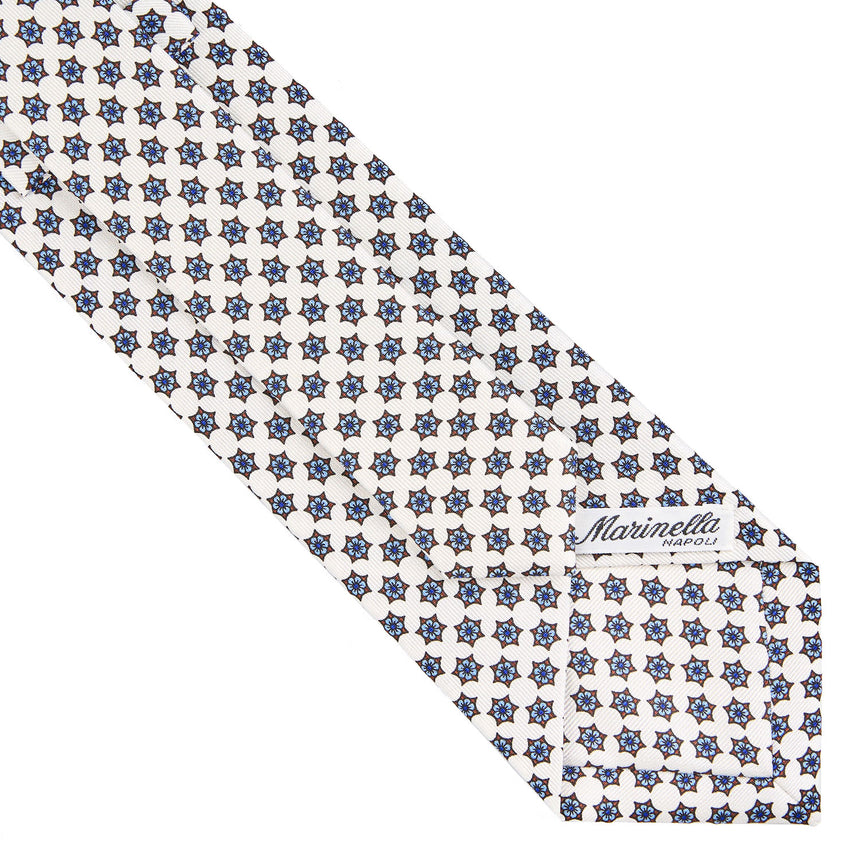 WHITE SARTORIAL CLASSIC SILK TIE