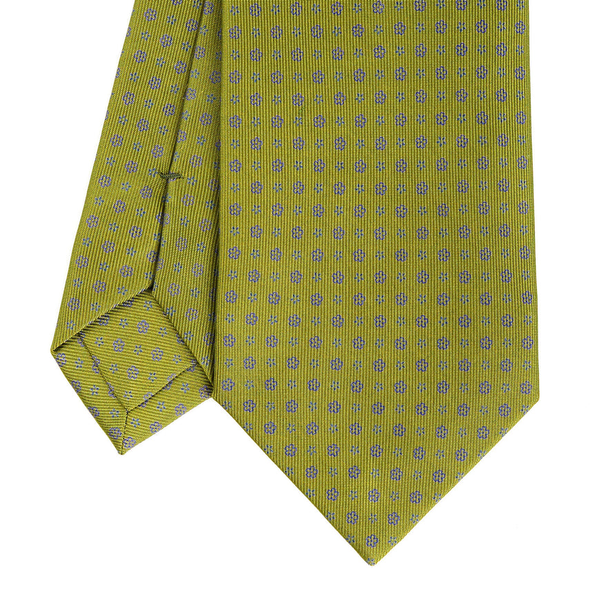OLIVE GREEN SARTORIAL CLASSIC SILK TIE