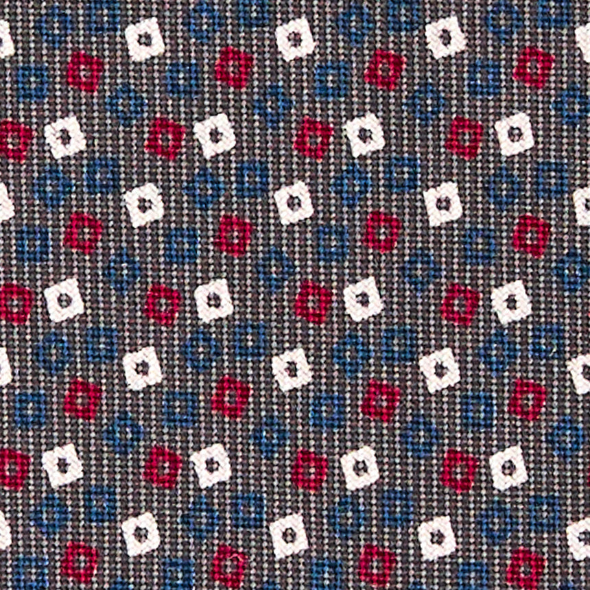 DARK GREY SARTORIAL CLASSIC SILK TIE