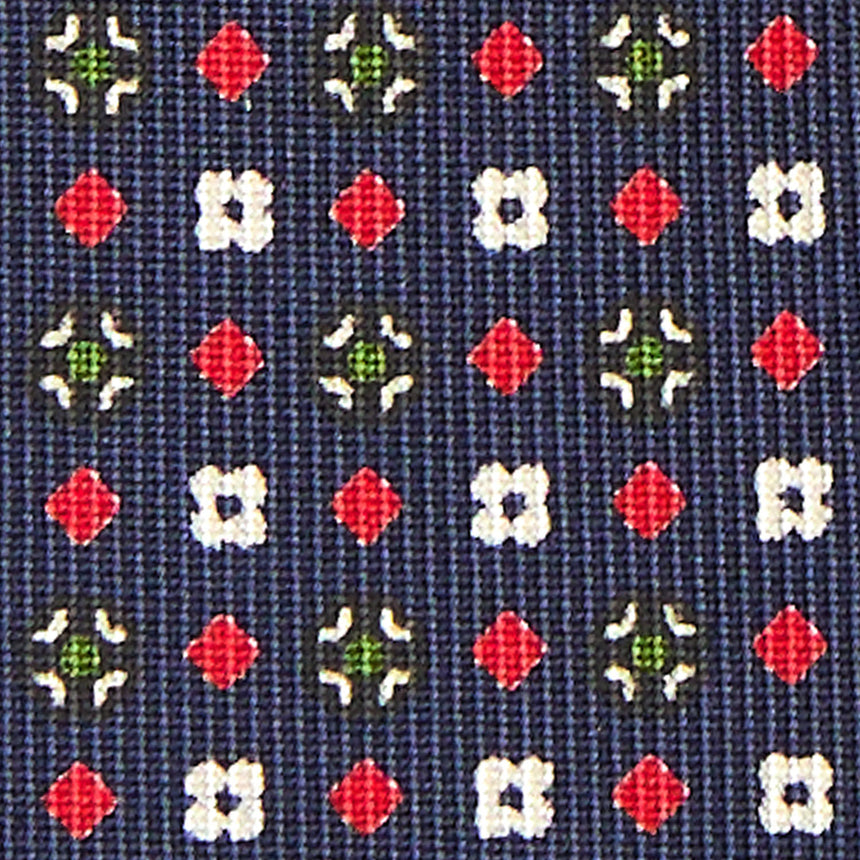 DARK BLUE CLASSIC SILK TIE