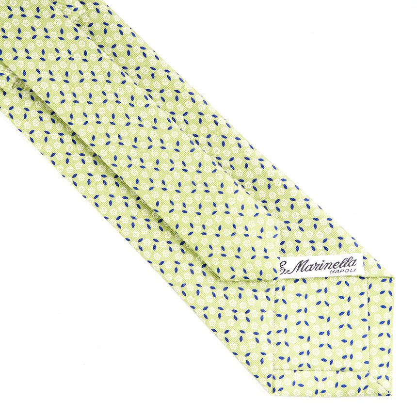 CRAVATTA SARTORIALE CLASSICA IN SETA VERDE CHIARO