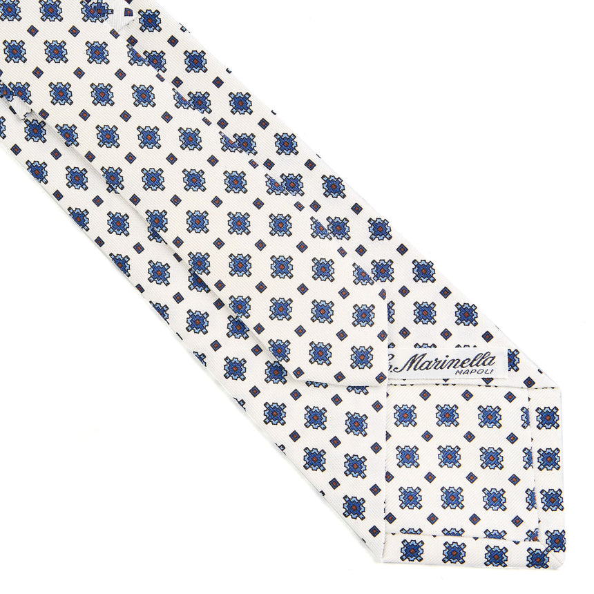 WHITE CLASSIC SILK TIE