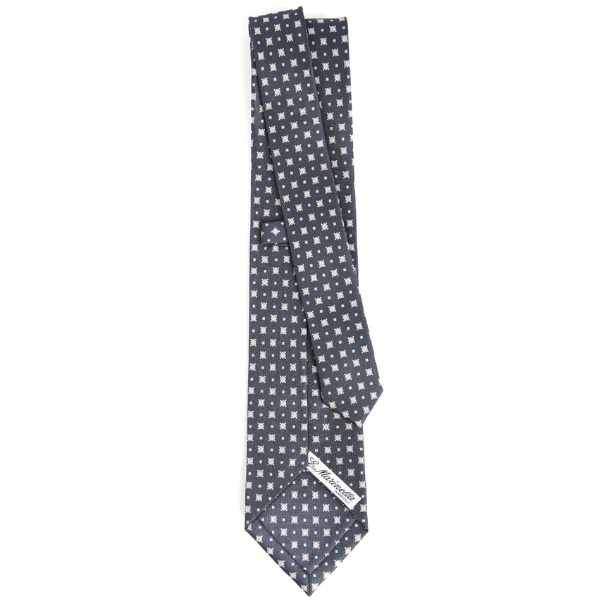 DARK GREY CLASSIC SILK TIE