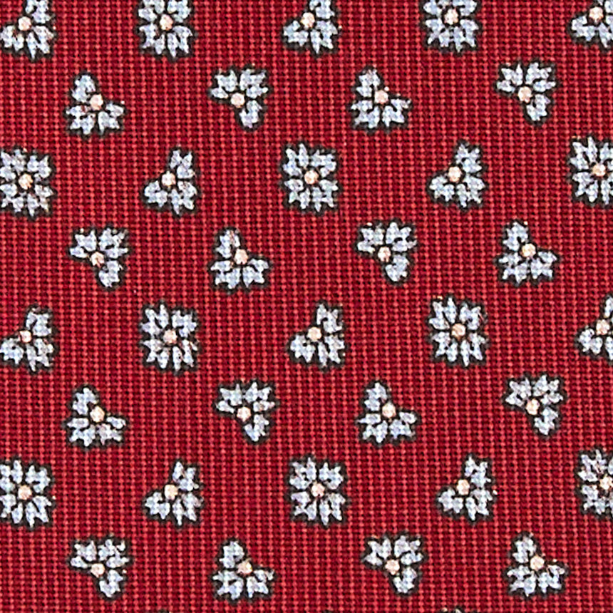 CRAVATTA SARTORIALE CLASSICA IN SETA BORDEAUX