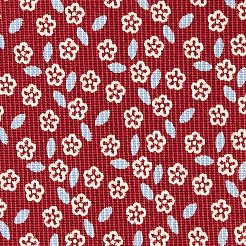 BURGUNDY CLASSIC SILK TIE