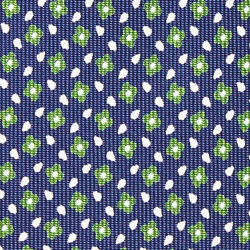 CRAVATTA SARTORIALE CLASSICA IN SETA BLU