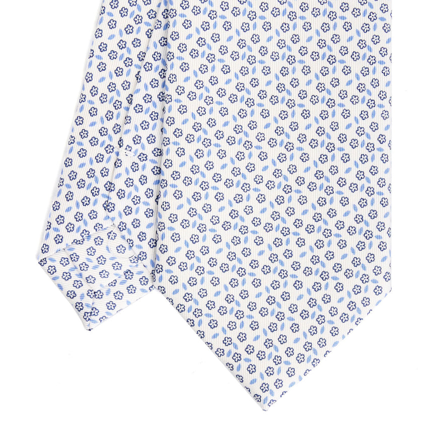 WHITE CLASSIC SILK TIE