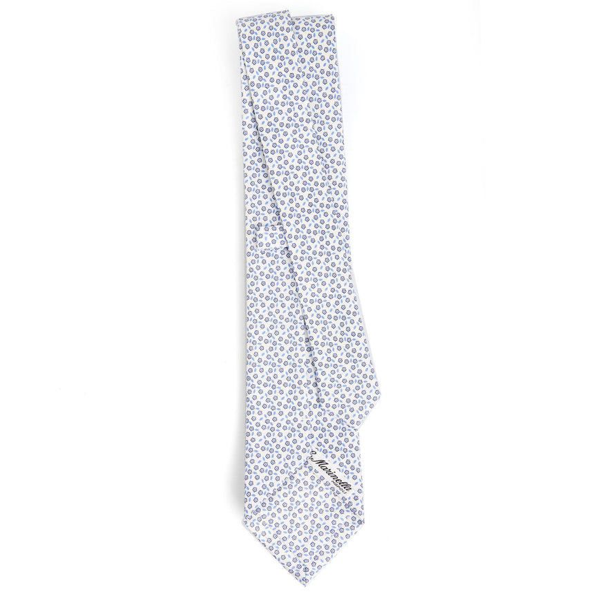 WHITE CLASSIC SILK TIE