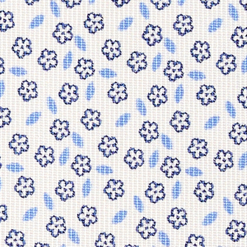 WHITE CLASSIC SILK TIE