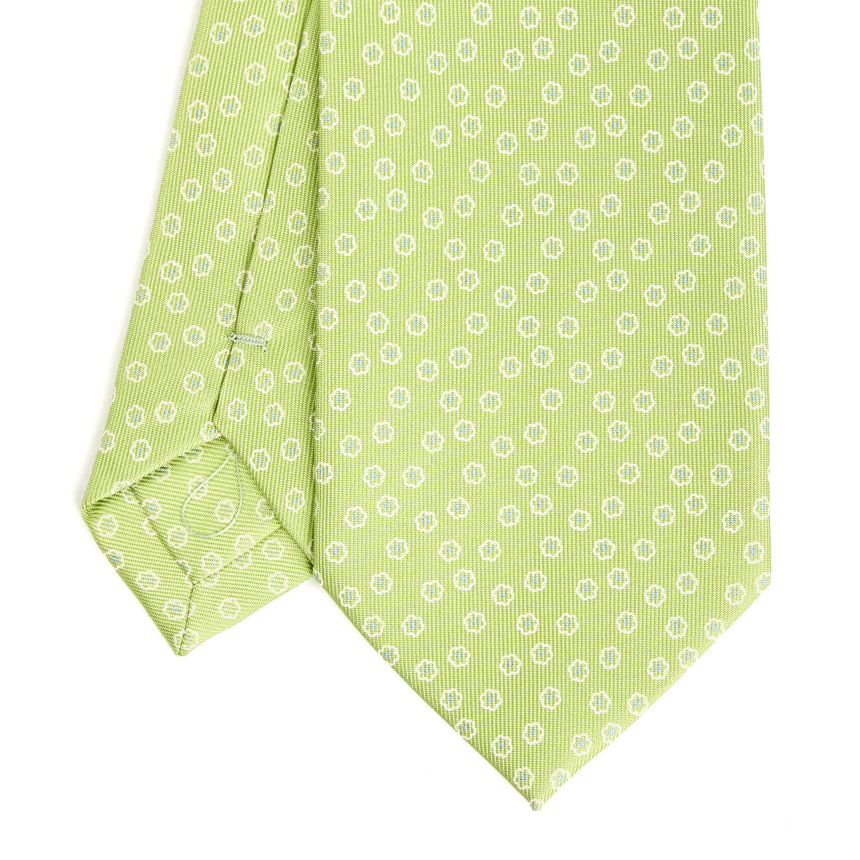 LIGHT GREEN CLASSIC SILK TIE