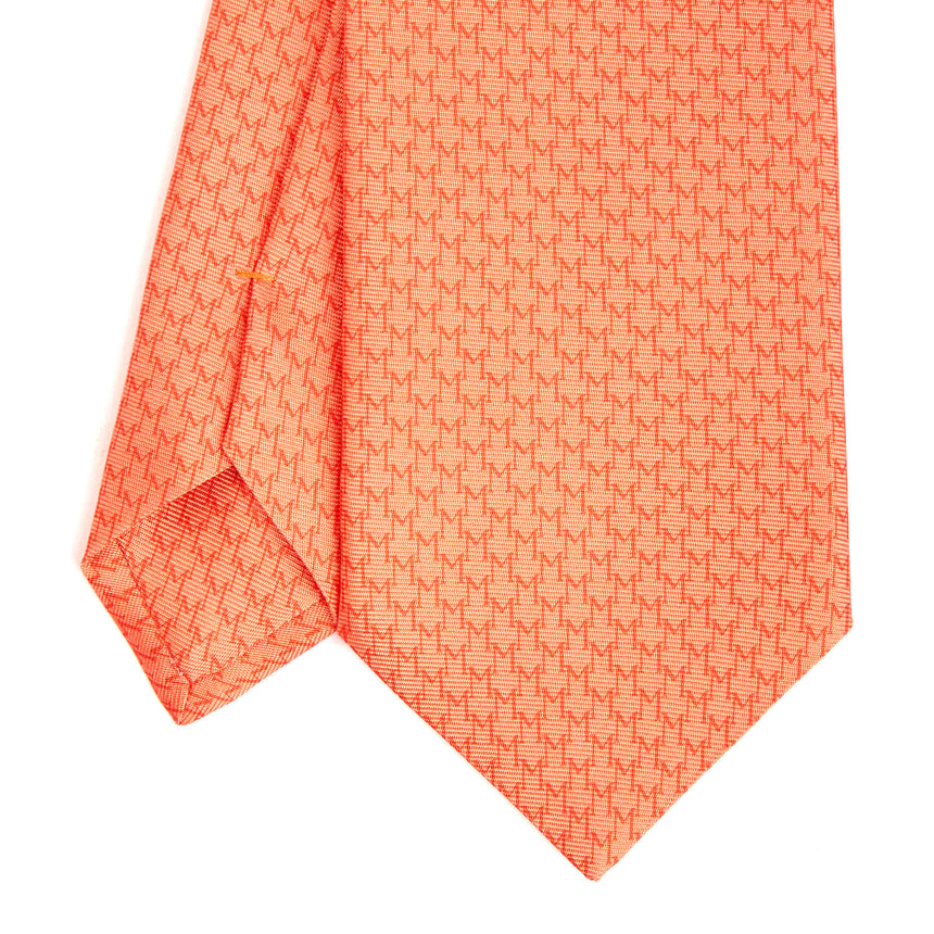 ORANGE SARTORIAL CLASSIC SILK TIE