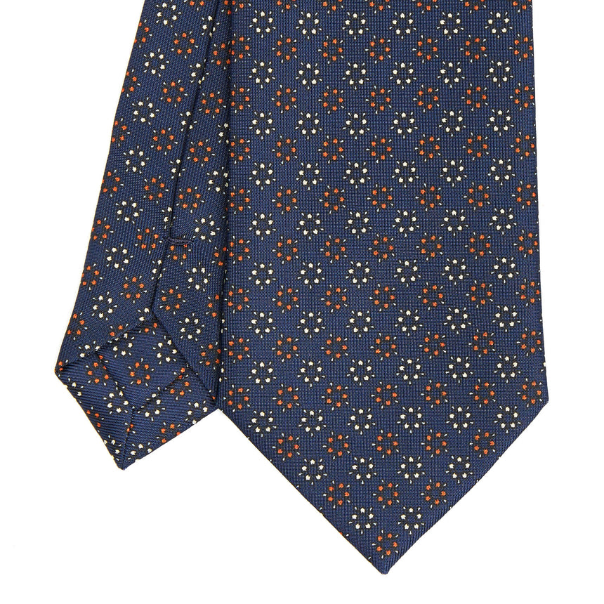 BLUE SARTORIAL CLASSIC SILK TIE