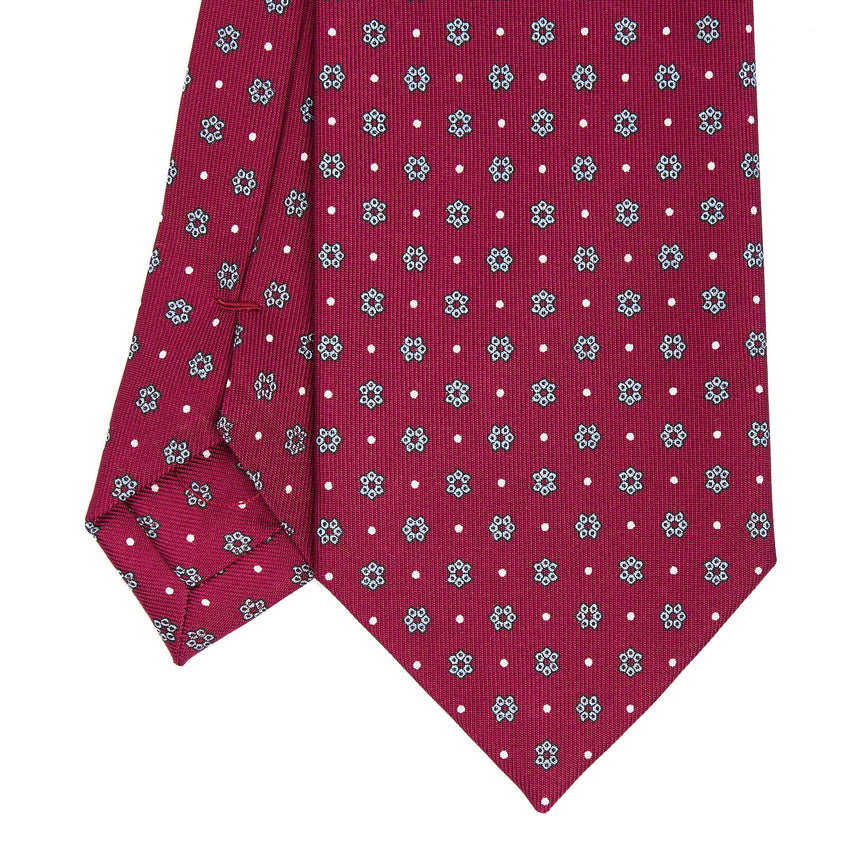 BURGUNDY CLASSIC SILK TIE
