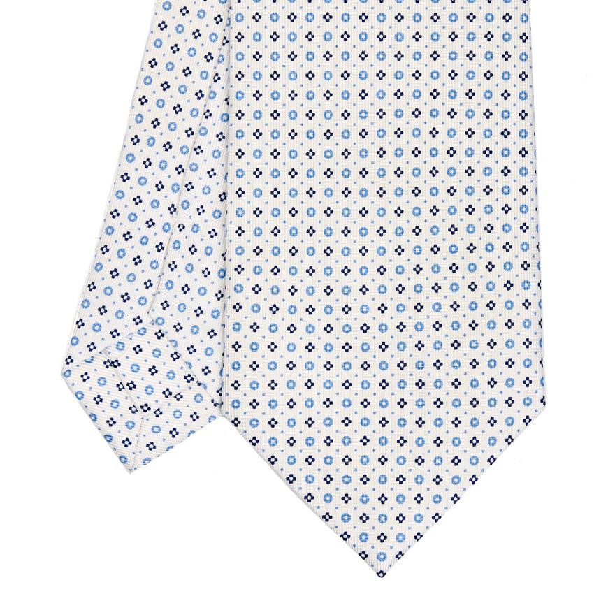 WHITE CLASSIC SILK TIE