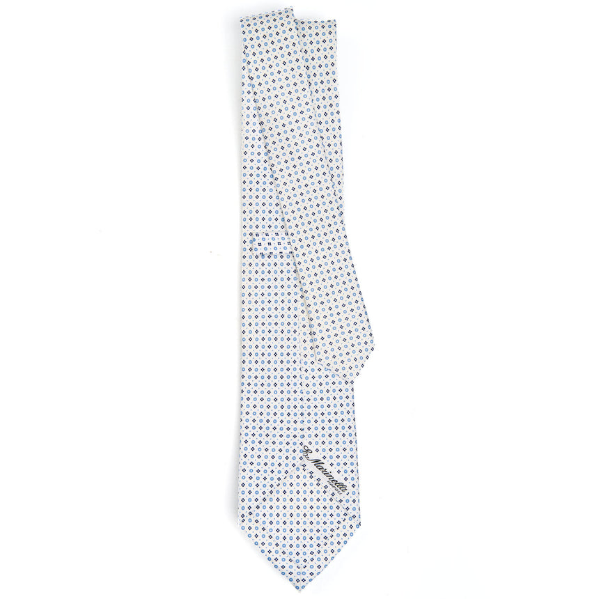 WHITE CLASSIC SILK TIE