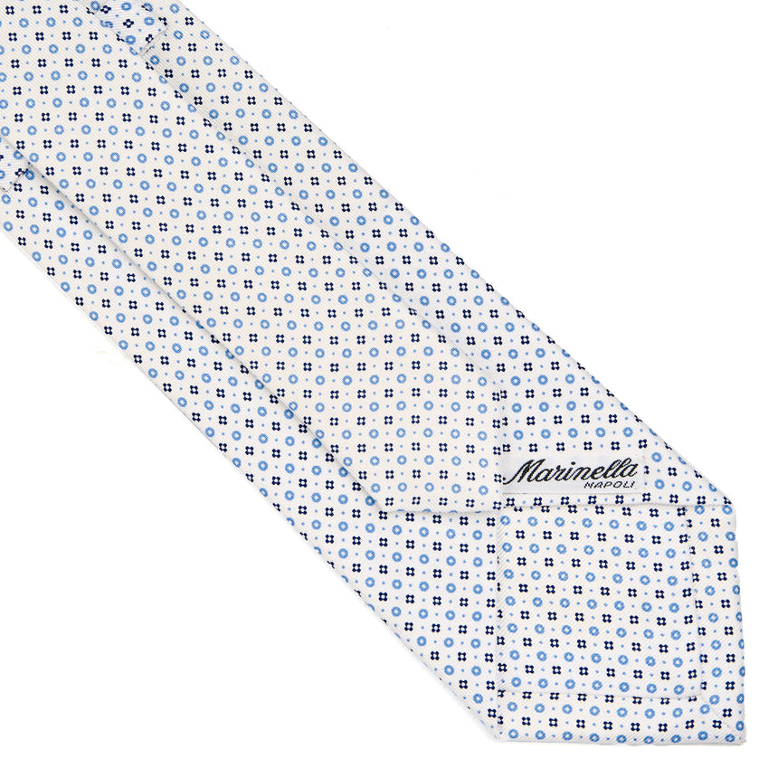 WHITE CLASSIC SILK TIE