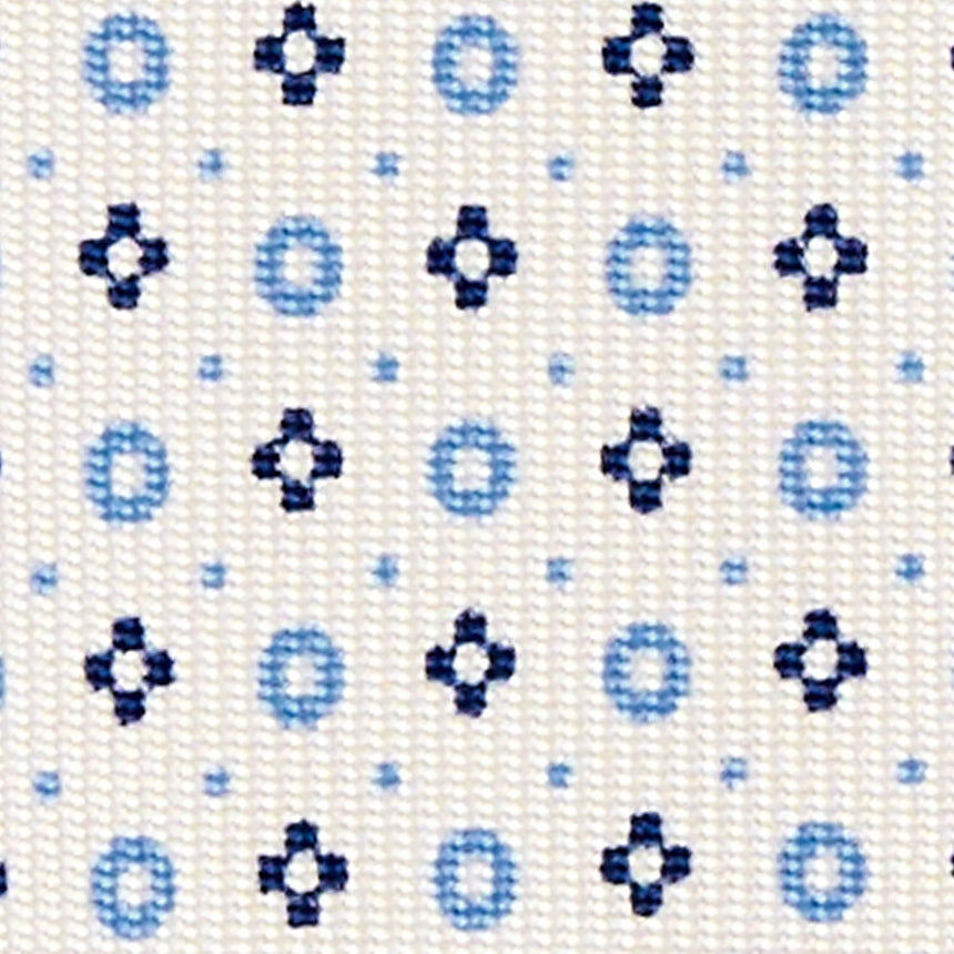 WHITE CLASSIC SILK TIE