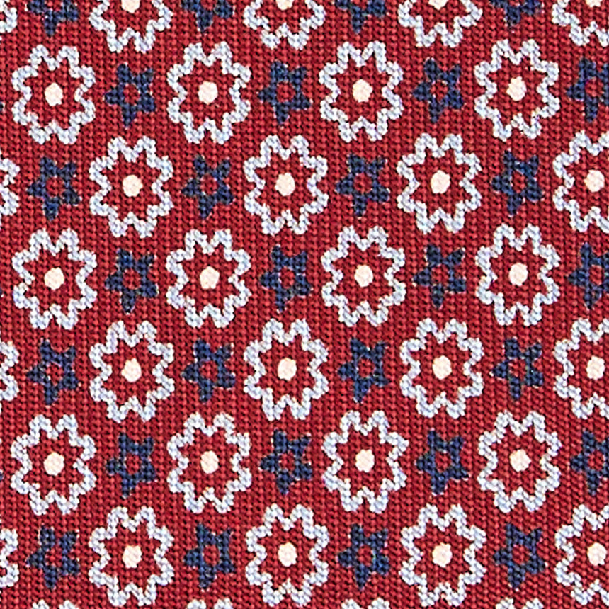 BURGUNDY CLASSIC SILK TIE