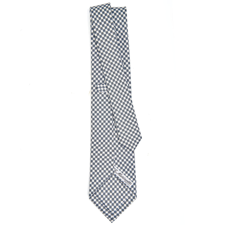 WHITE CLASSIC SILK TIE