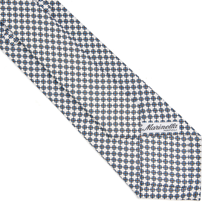 WHITE CLASSIC SILK TIE