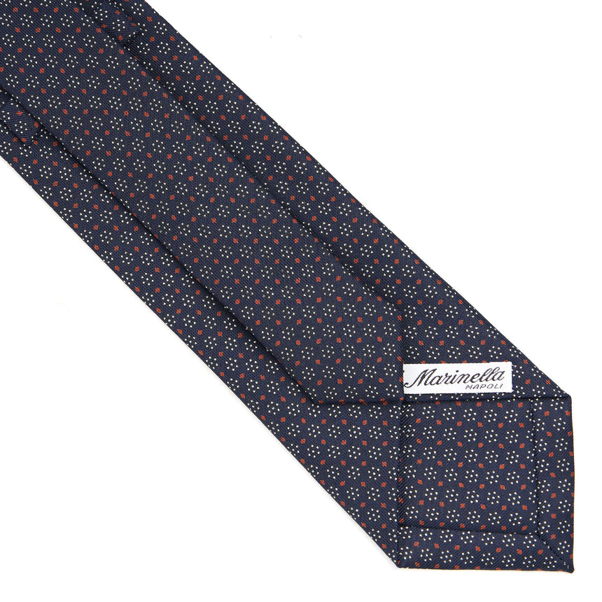 DARK BLUE CLASSIC SILK TIE
