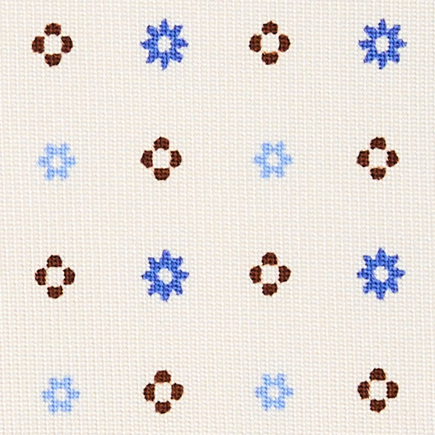 WHITE SARTORIAL CLASSIC SILK TIE