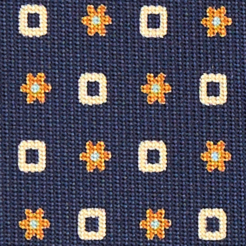 DARK BLUE SARTORIAL CLASSIC SILK TIE