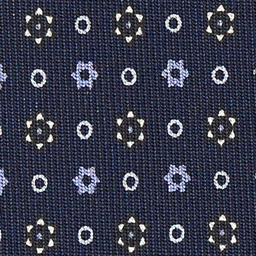 DARK BLUE SARTORIAL CLASSIC SILK TIE