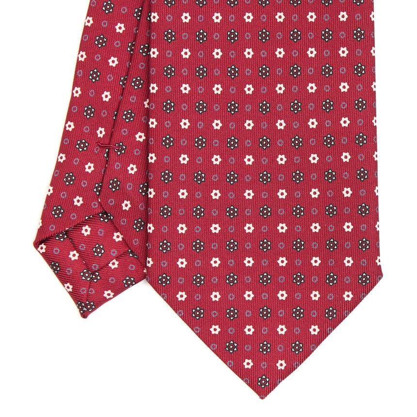 BURGUNDY SARTORIAL CLASSIC SILK TIE