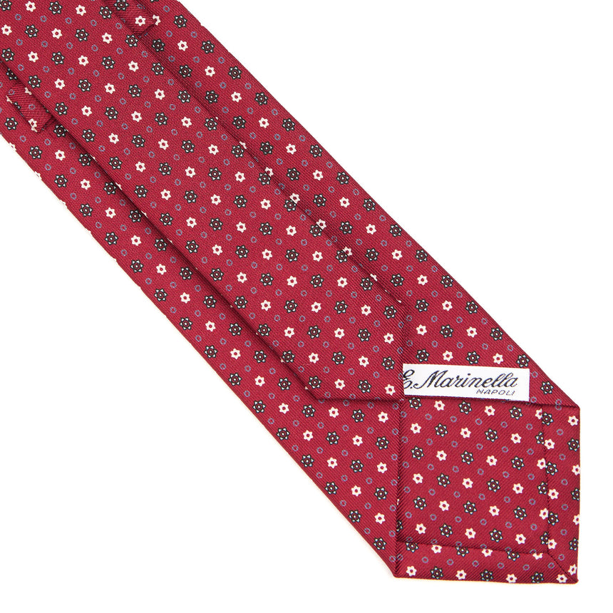 BURGUNDY SARTORIAL CLASSIC SILK TIE