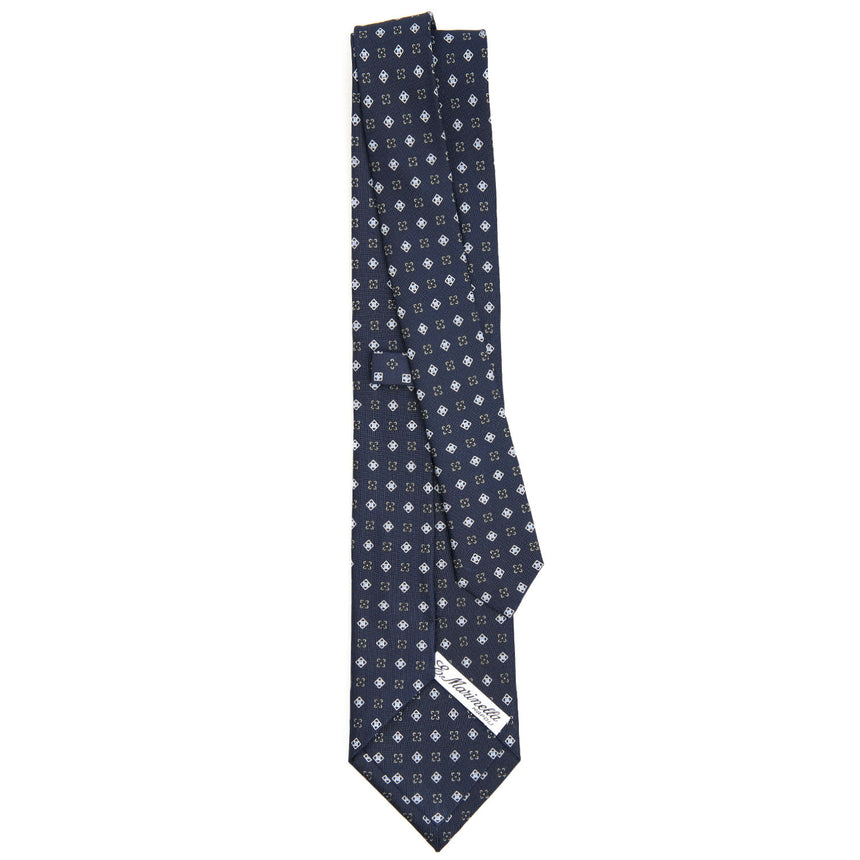 DRAK BLUE SARTORIAL CLASSIC SILK TIE