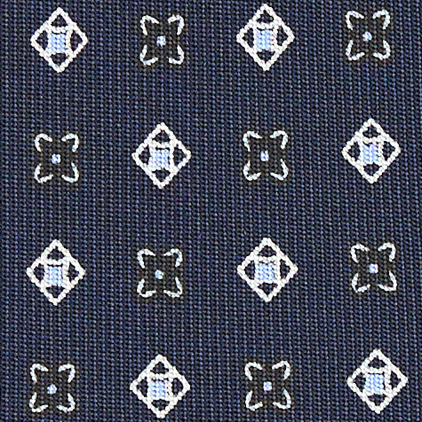 DRAK BLUE SARTORIAL CLASSIC SILK TIE