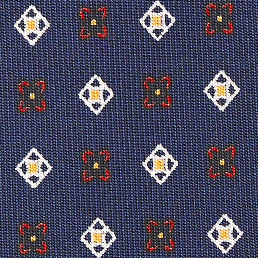 BLUE SARTORIAL CLASSIC SILK TIE