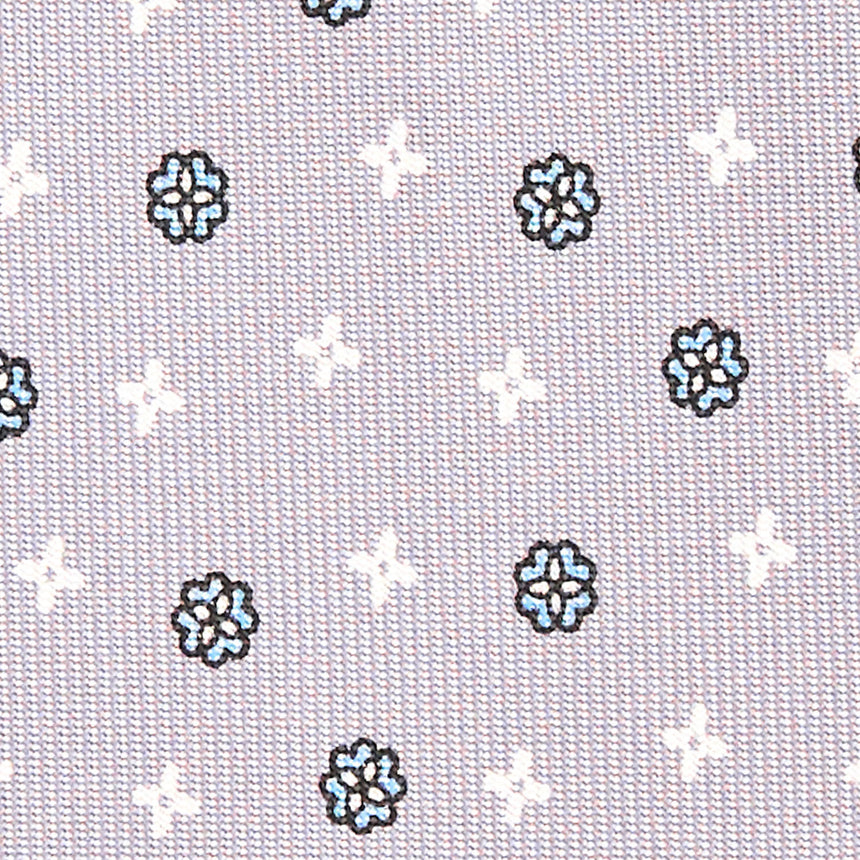 LIGHT GREY SARTORIAL CLASSIC SILK TIE