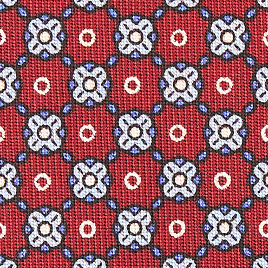 CRAVATTA SARTORIALE CLASSICA IN SETA BORDEAUX