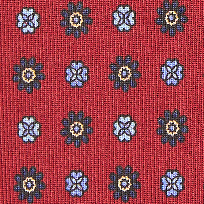 CRAVATTA SARTORIALE CLASSICA IN SETA BORDEAUX