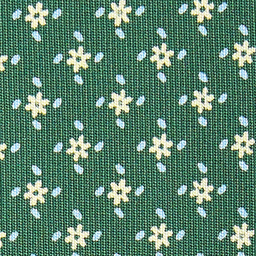 CRAVATTA SARTORIALE CLASSICA IN SETA VERDE SCURO