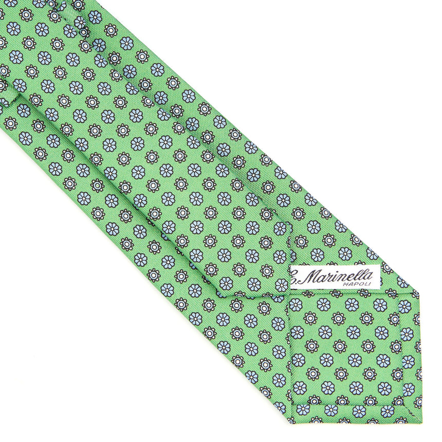 GREEN SARTORIAL CLASSIC SILK TIE
