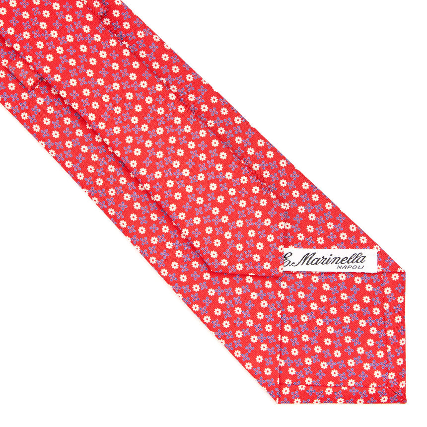 RED SARTORIAL CLASSIC SILK TIE