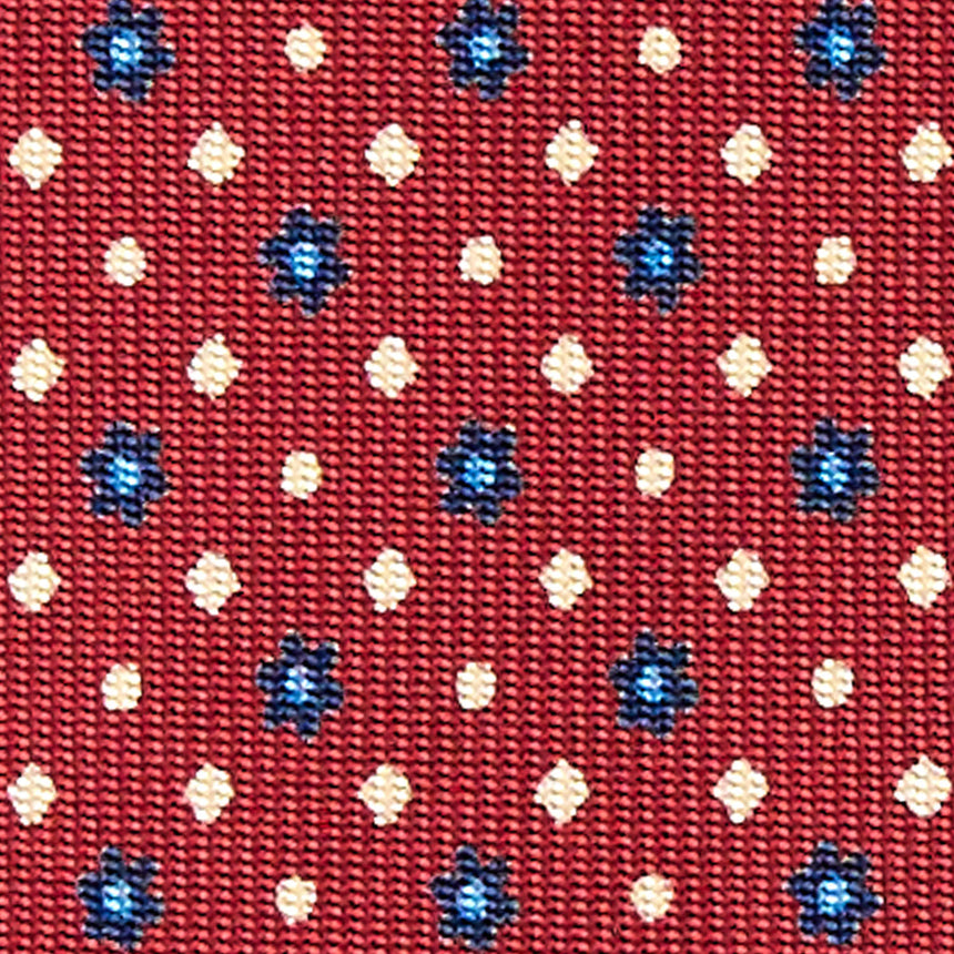 BURGUNDY SARTORIAL CLASSIC SILK TIE