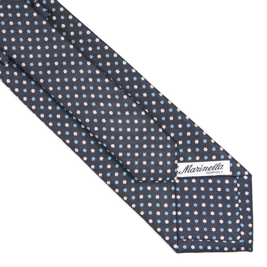 CRAVATTA SARTORIALE CLASSICA IN SETA GRIGIO SCURO