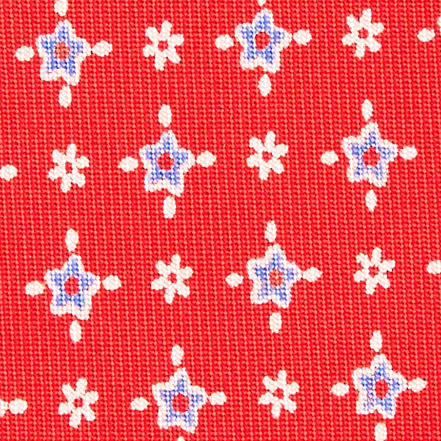 CRAVATTA SARTORIALE CLASSICA IN SETA ROSSA