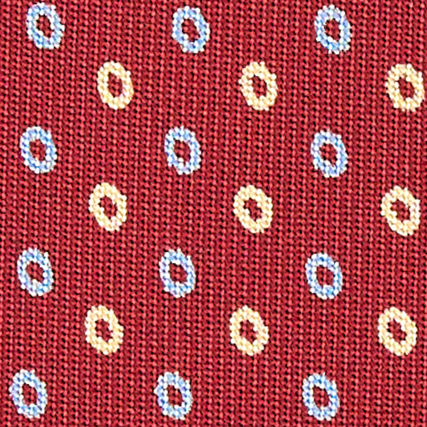 BURGUNDY SARTORIAL CLASSIC SILK TIE