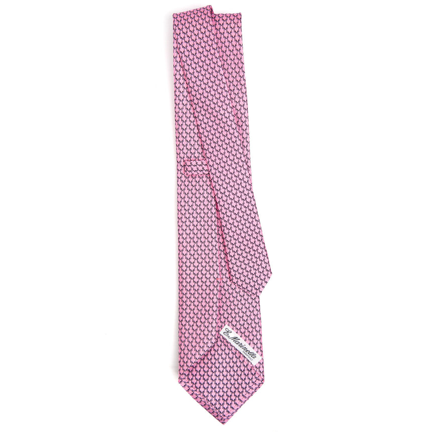 PINK SARTORIAL CLASSIC SILK TIE