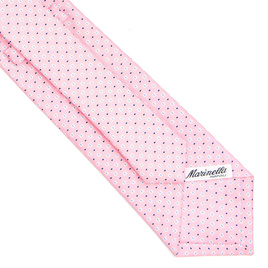 PINK SARTORIAL CLASSIC SILK TIE